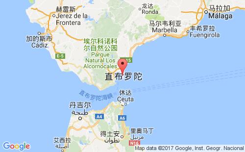 直布羅陀港口直布羅陀gibraltar港口地圖